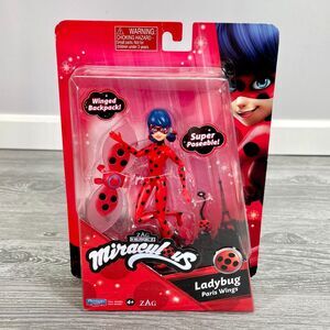 Zagtoon Miraculous Ladybug Paris Wings Action Figure Articulated ZAG Heroez NEW!